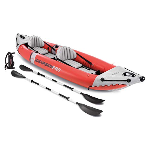 Intex Excursion Pro Kayak, Professional Series Inflatable Fishing Kayak,...