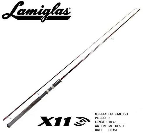 lamiglas x 11 fly rod review, lamiglas x 11 graphite handle review, lamiglas x 11 spinning rod review, lamiglas x-11 10-6 review
