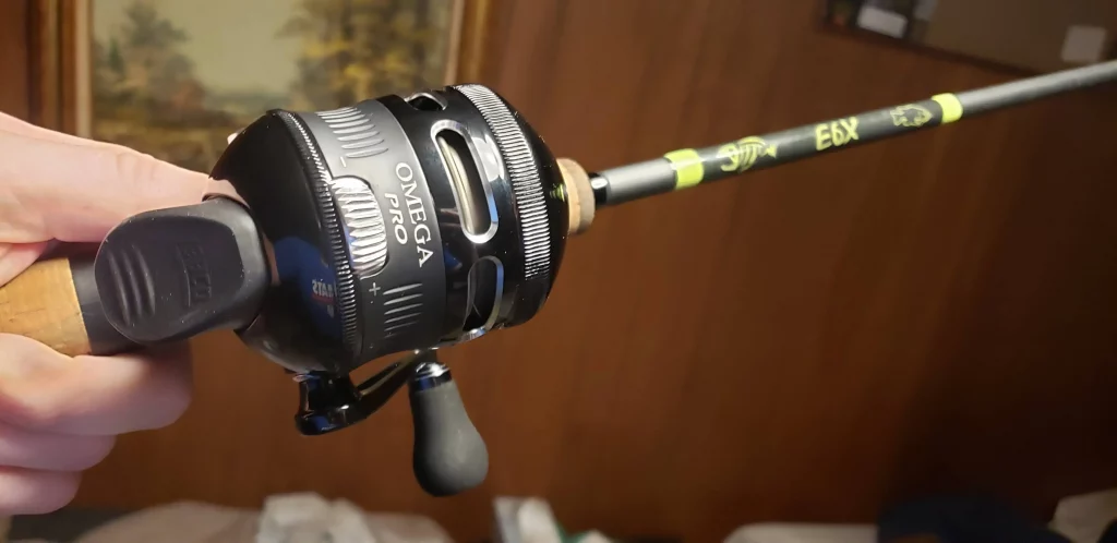 zebco omega pro spincast fishing reel review